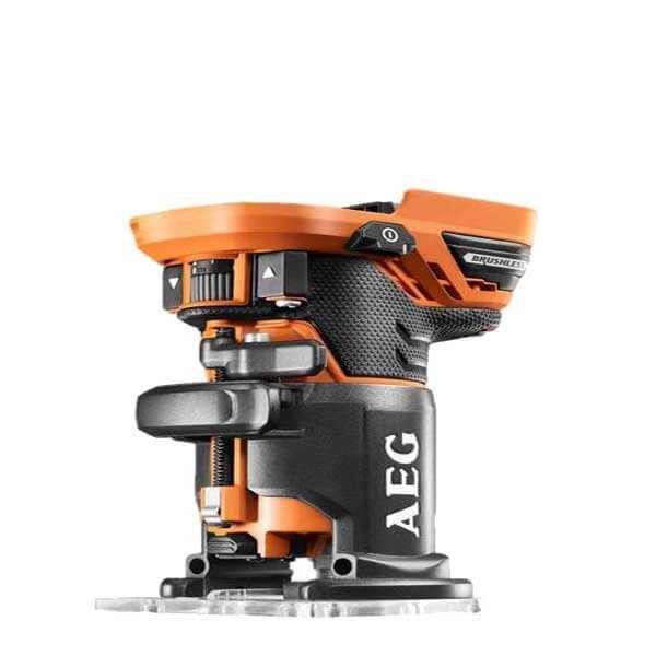 1-508.jpg فرز نجاری شارژی 18 ولت آاگ مدل AEG BOF18BL+SETLL1820 - تصویر 1