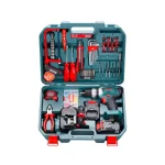 کیت دریل شارژی چکشی 20 ولت دو باتری 53 پارچه RS-8620 - تصویر 4